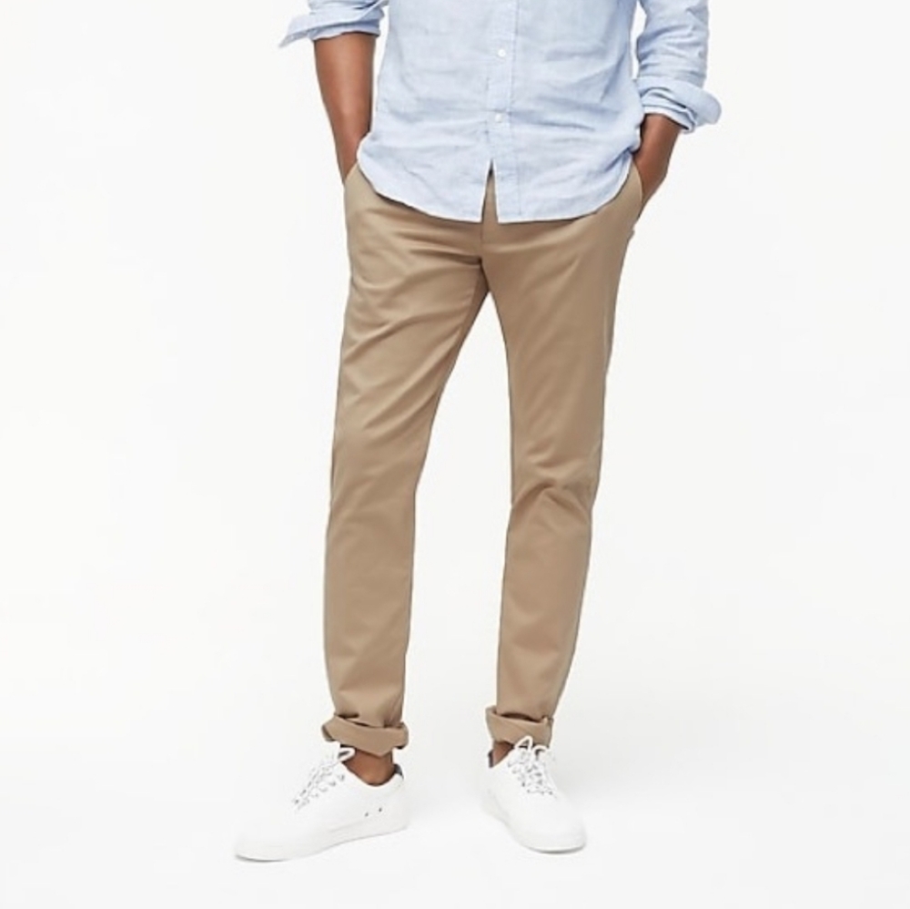 J. Crew Straight-fit flex chino pant 33x32 NWOT